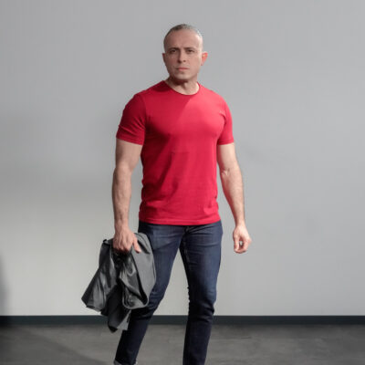 The V. Emanuele - Burgundy - Men